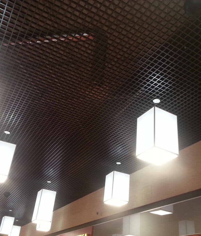 Open Cell Ceiling Comet Metallic Ceilings