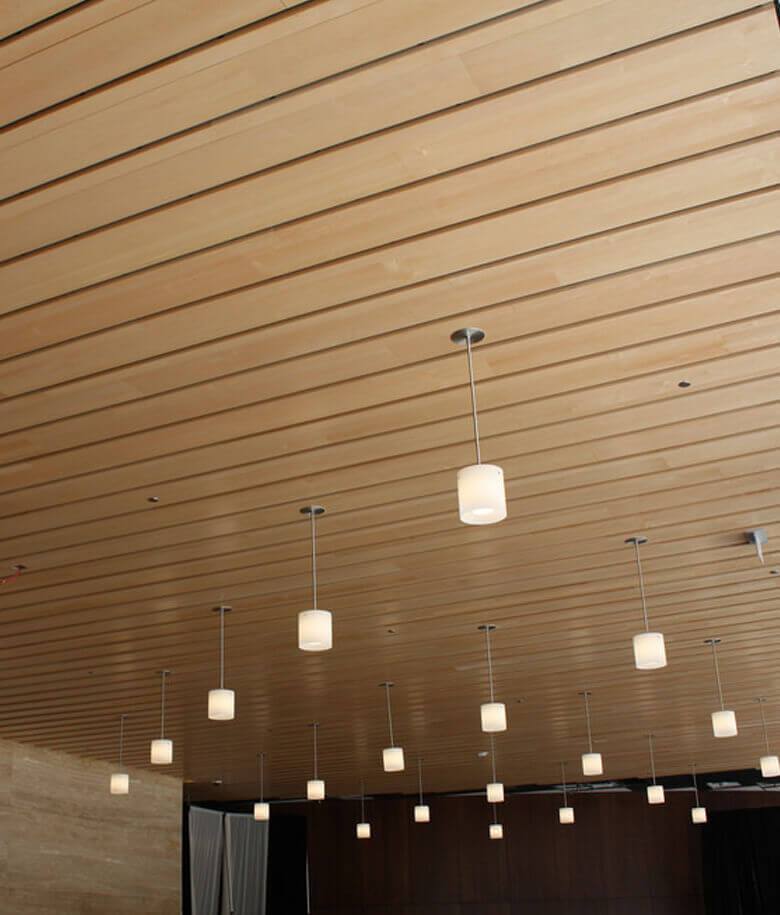 Wood Finish Ceiling Tiles